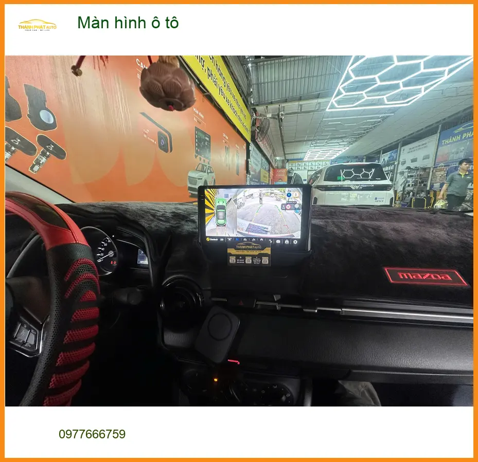 Anh Minh lắp màn hình ô tô Hyundai Accent ở Quận Hóc Môn tìm địa chỉ uy tín ảnh thực tế 4