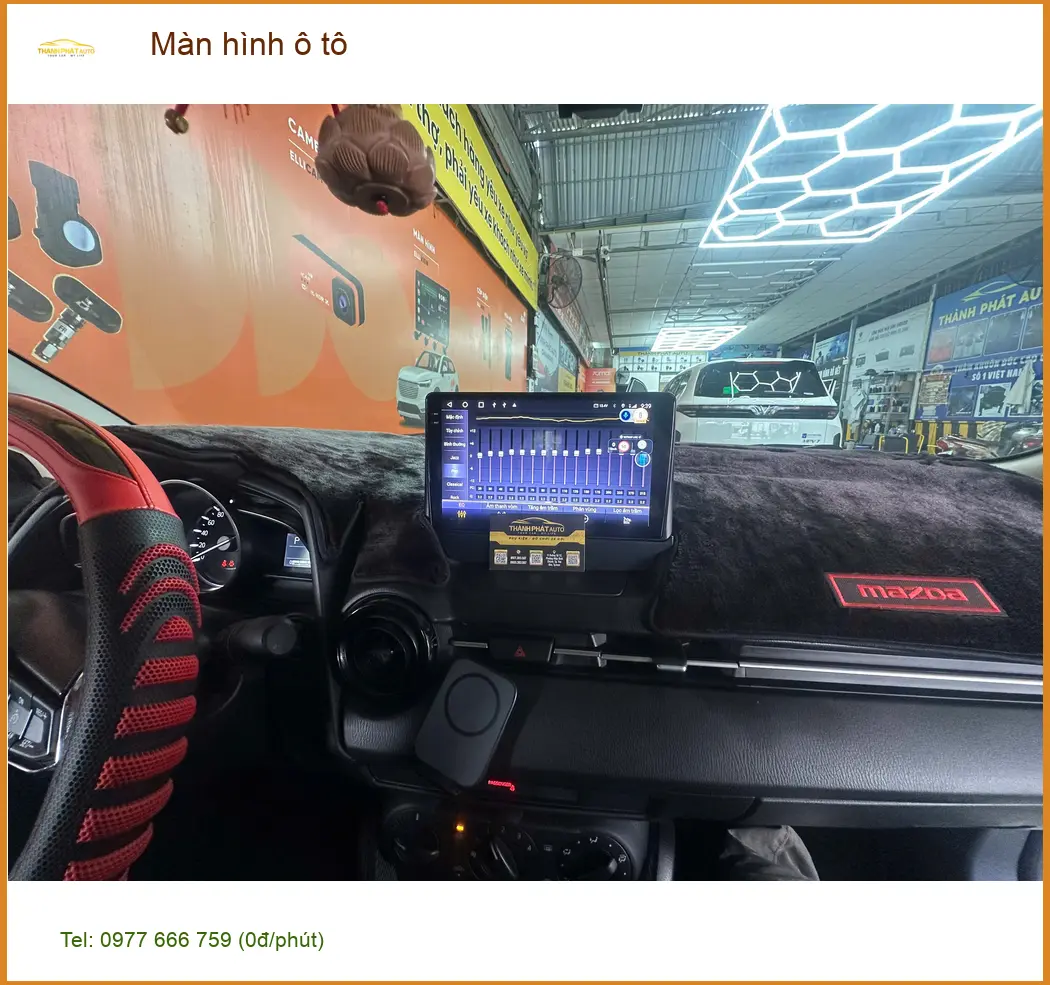 Anh Thiên lắp màn hình ô tô thông minh cho Mazda CX-5 tại Quận 12 ảnh thực tế 2