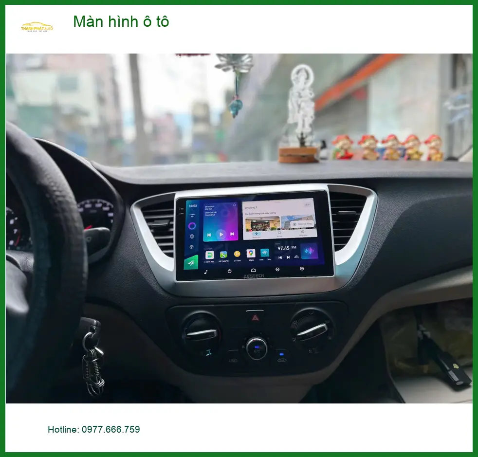Anh Hưng lắp màn hình ô tô cao cấp cho Kia K3 tại Quận 3 để tiện giải trí ảnh thực tế 4