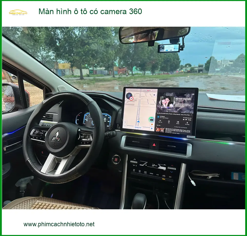 Anh Dũng lắp màn hình ô tô có camera 360 cho Honda CRV tại Quận 8 ảnh thực tế 2