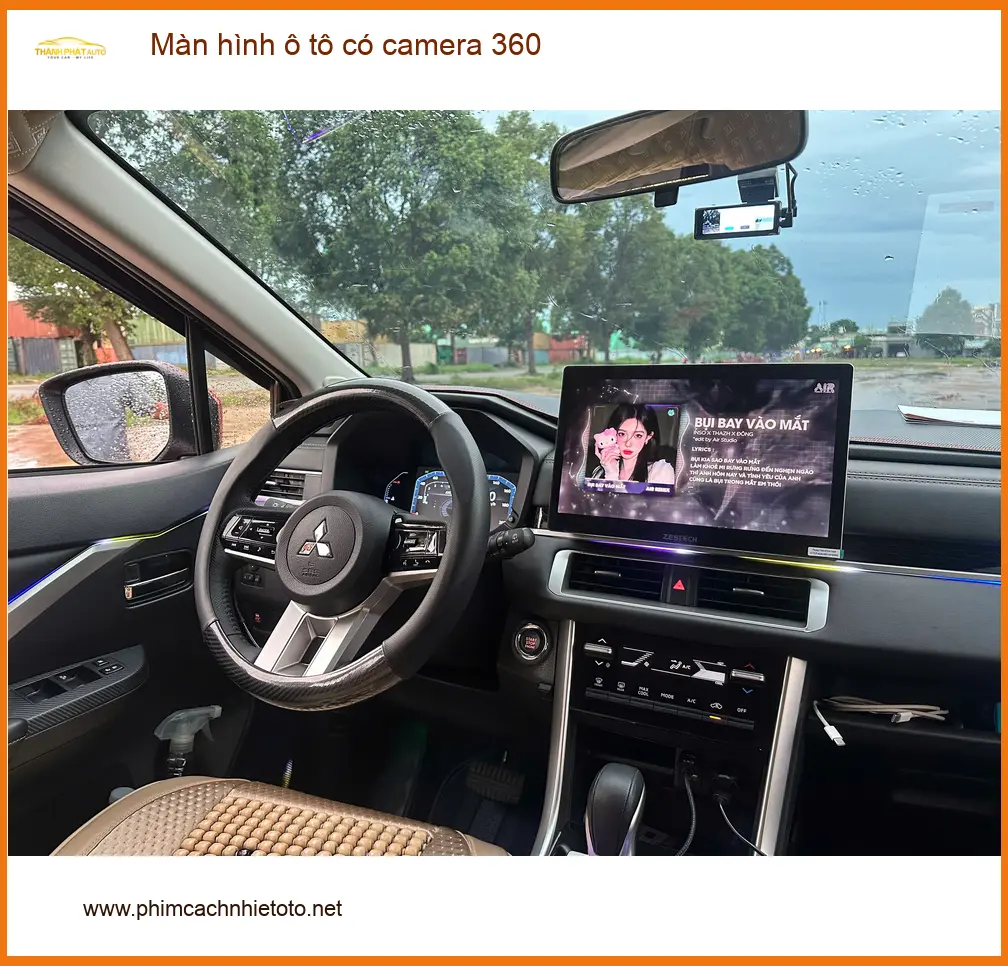 Anh Dũng lắp màn hình ô tô có camera 360 cho Honda CRV tại Quận 8 ảnh thực tế 5