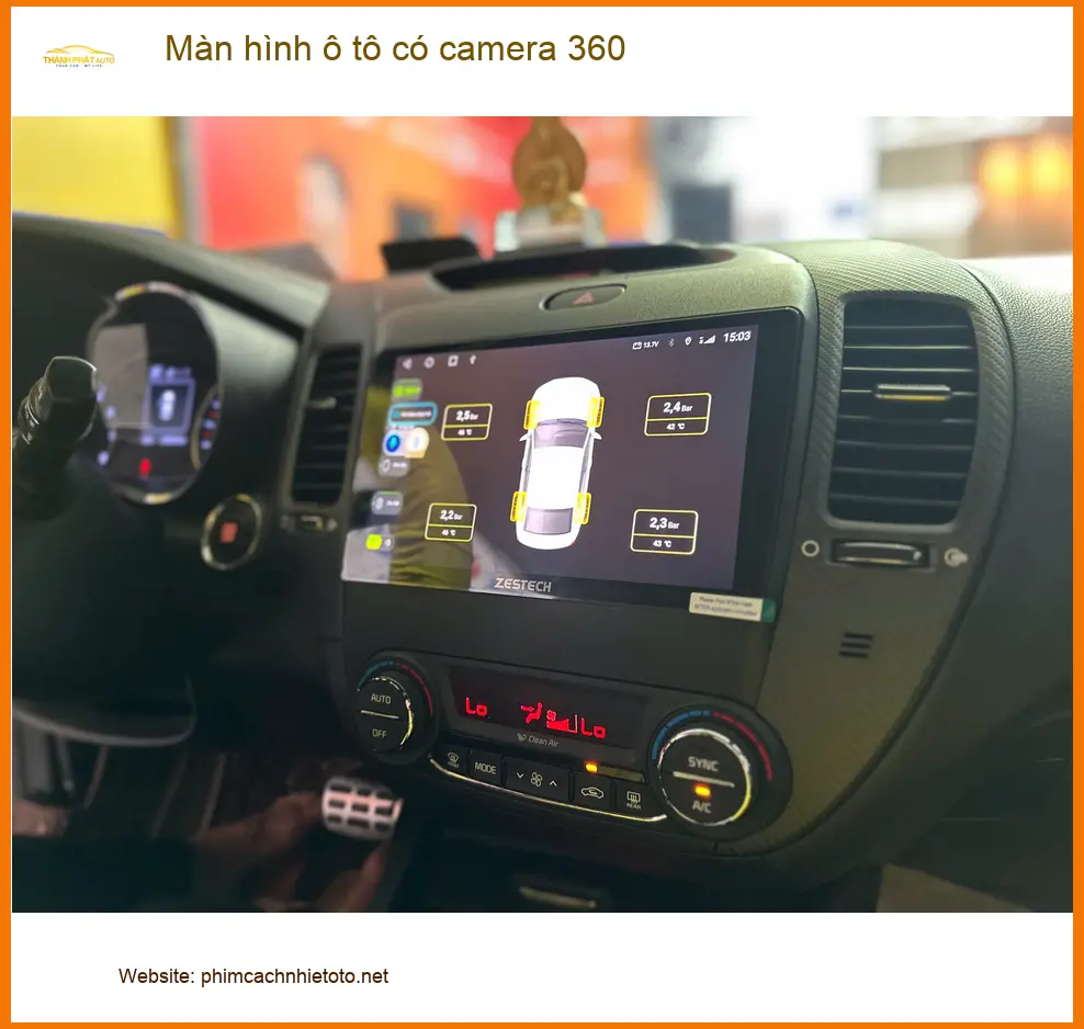Anh Tùng nâng cấp màn hình ô tô có camera 360 cho Kia K3 ở Quận 4 ảnh thực tế 5