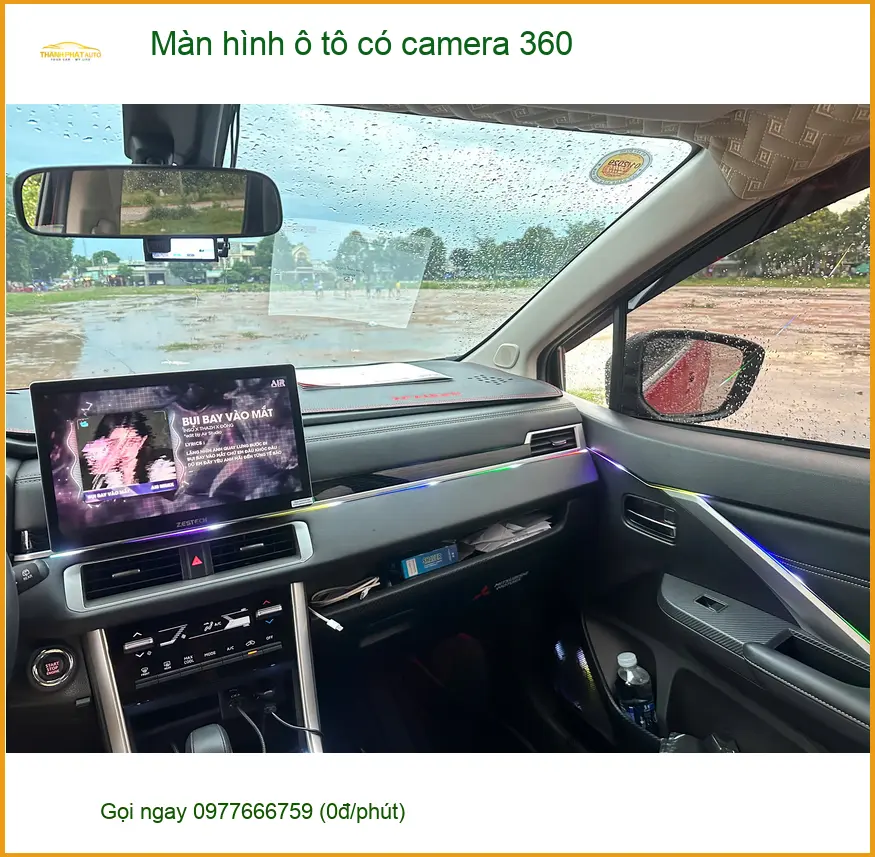 Chú Hùng lắp màn hình ô tô có camera 360 cho Mazda CX-5 Quận Tân Phú ảnh thực tế 5