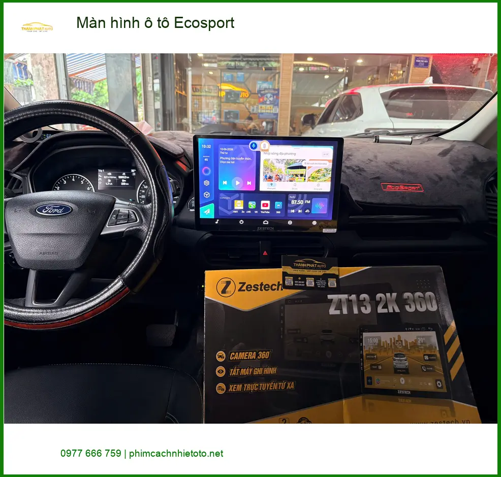 Anh Tấn lắp màn hình ô tô Ecosport tại Quận 6 để trải nghiệm giải trí tốt hơn ảnh thực tế 2