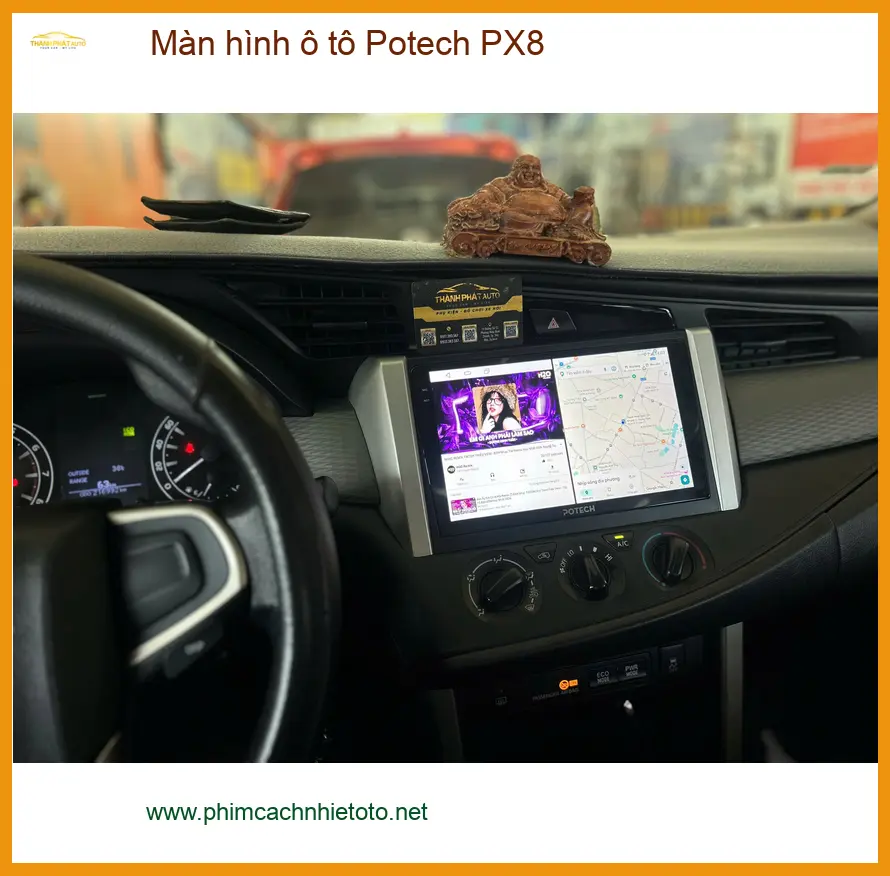 Anh Dũng lắp Màn hình ô tô Potech PX8 cho Mazda CX5 tại Quận Phú Nhuận ảnh thực tế 2