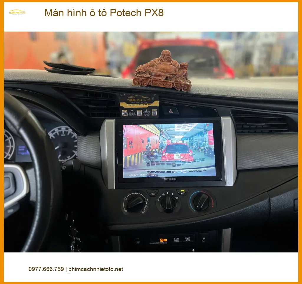Anh Dũng lắp Màn hình ô tô Potech PX8 cho Mazda CX5 tại Quận Phú Nhuận ảnh thực tế 4