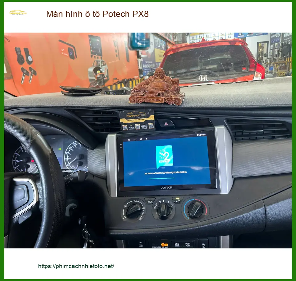 Anh Dũng lắp Màn hình ô tô Potech PX8 cho Mazda CX5 tại Quận Phú Nhuận ảnh thực tế 5