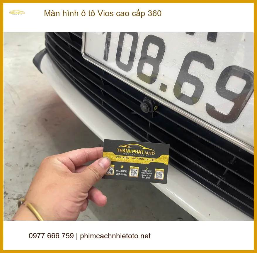 Anh Đăng lắp Màn hình ô tô Vios cao cấp 360 Quận Bình Tân ảnh thực tế 2