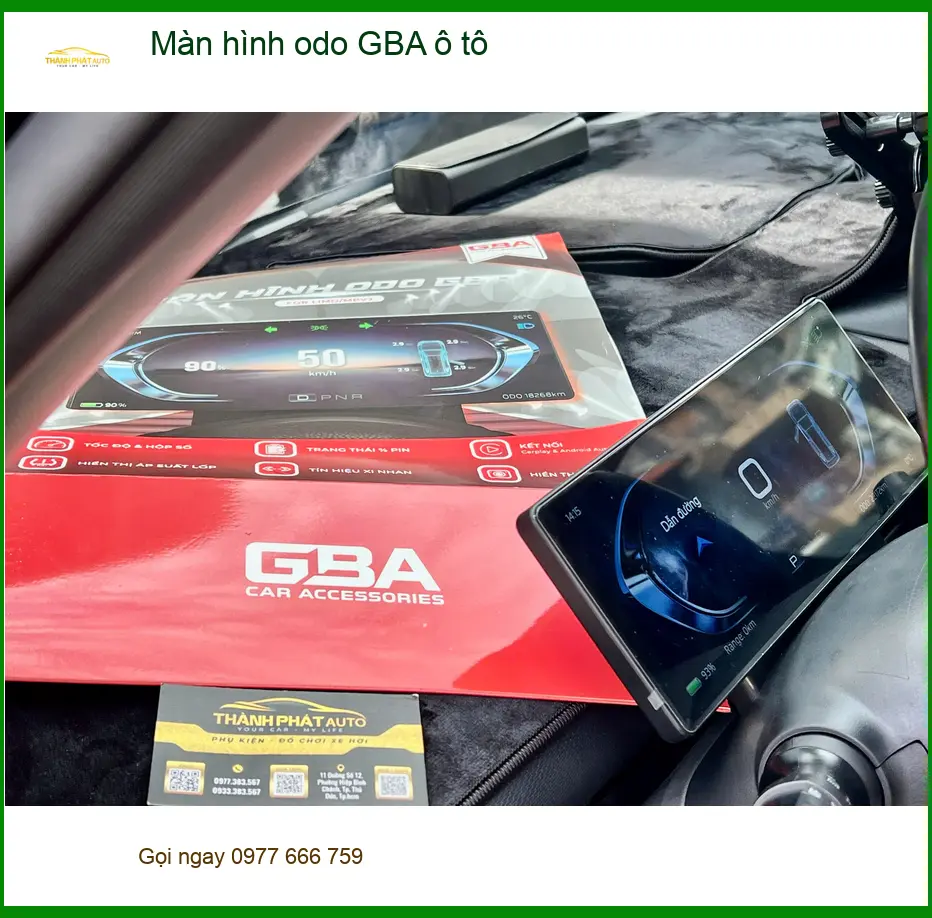 Chị Thảo nâng cấp màn hình ODO GBA ô tô Hyundai Kona tại Quận 2 ảnh thực tế 4