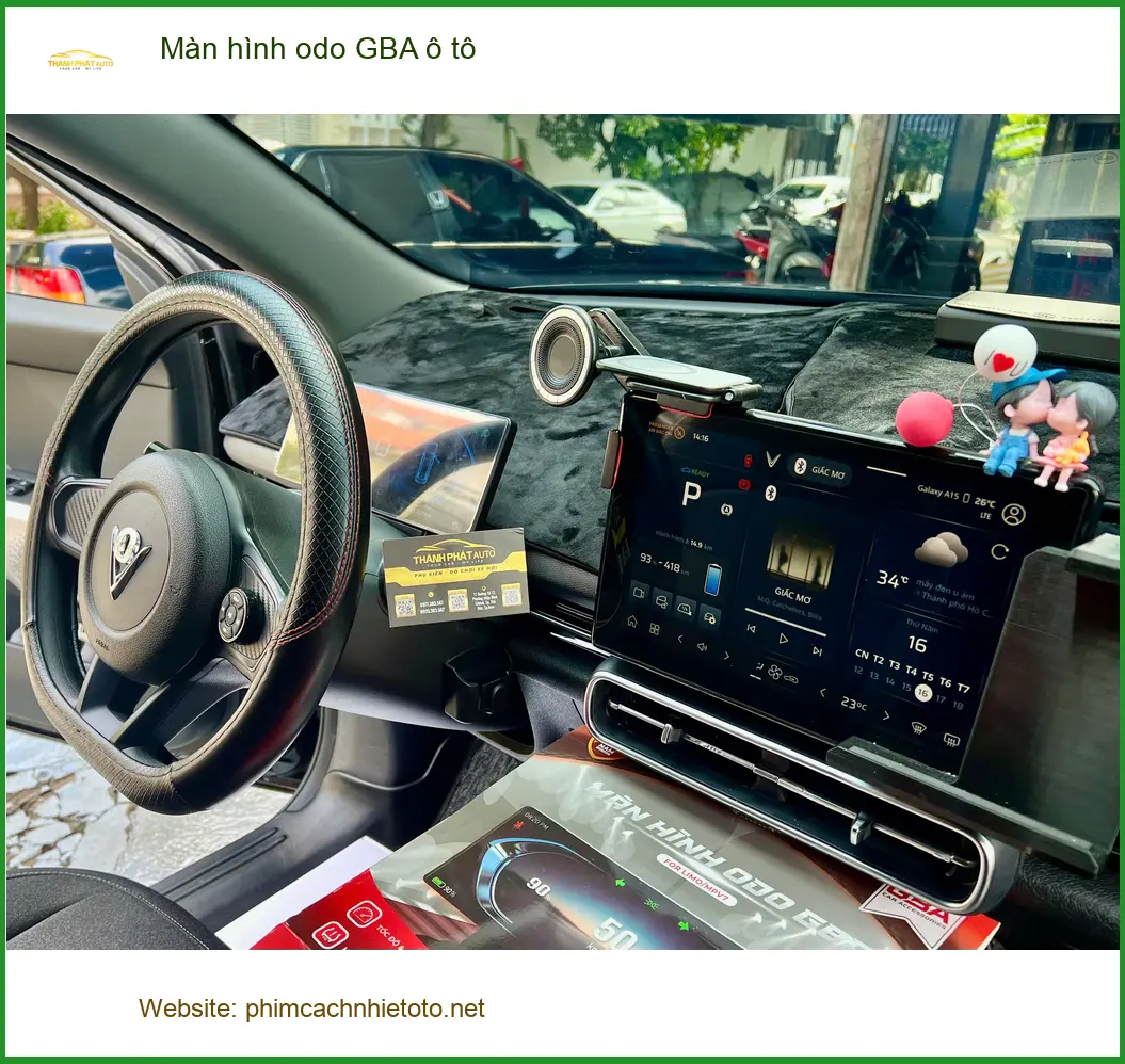 Anh Quang lắp Màn hình odo GBA ô tô cho Hyundai Creta tại Quận Tân Phú ảnh thực tế 2