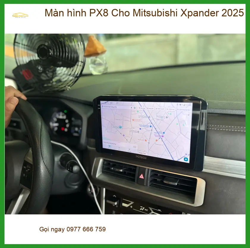 Chú Kiệt lắp Màn hình PX8 cho Mitsubishi Xpander 2025 tại Quận 4 để tối ưu tiện ích giải trí ảnh thực tế 3