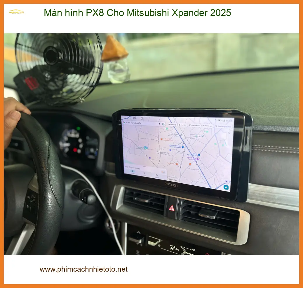 Anh Duy lắp Màn hình PX8 cho Mitsubishi Xpander 2025 tại Quận Tân Phú ảnh thực tế 2