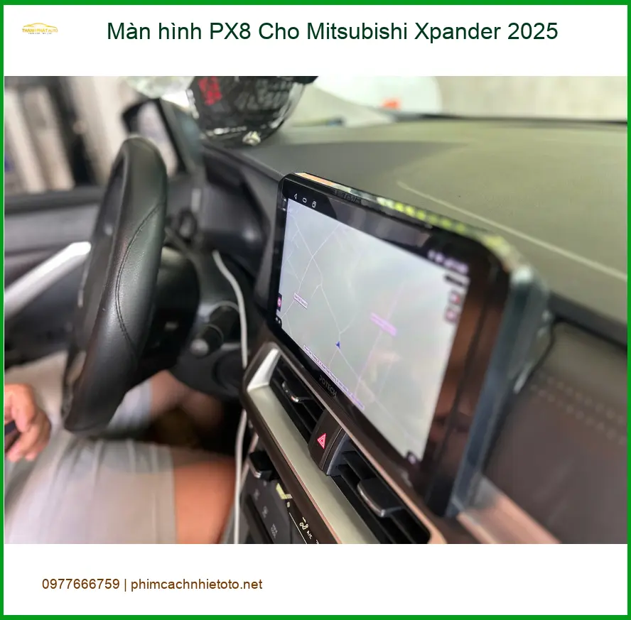 Anh Duy lắp Màn hình PX8 cho Mitsubishi Xpander 2025 tại Quận Tân Phú ảnh thực tế 5