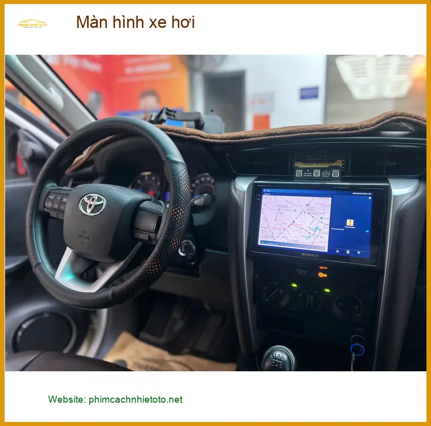 Anh Cường nâng cấp màn hình xe hơi cho Honda CRV tại Quận 12 vì màn zin đã cũ ảnh thực tế 2