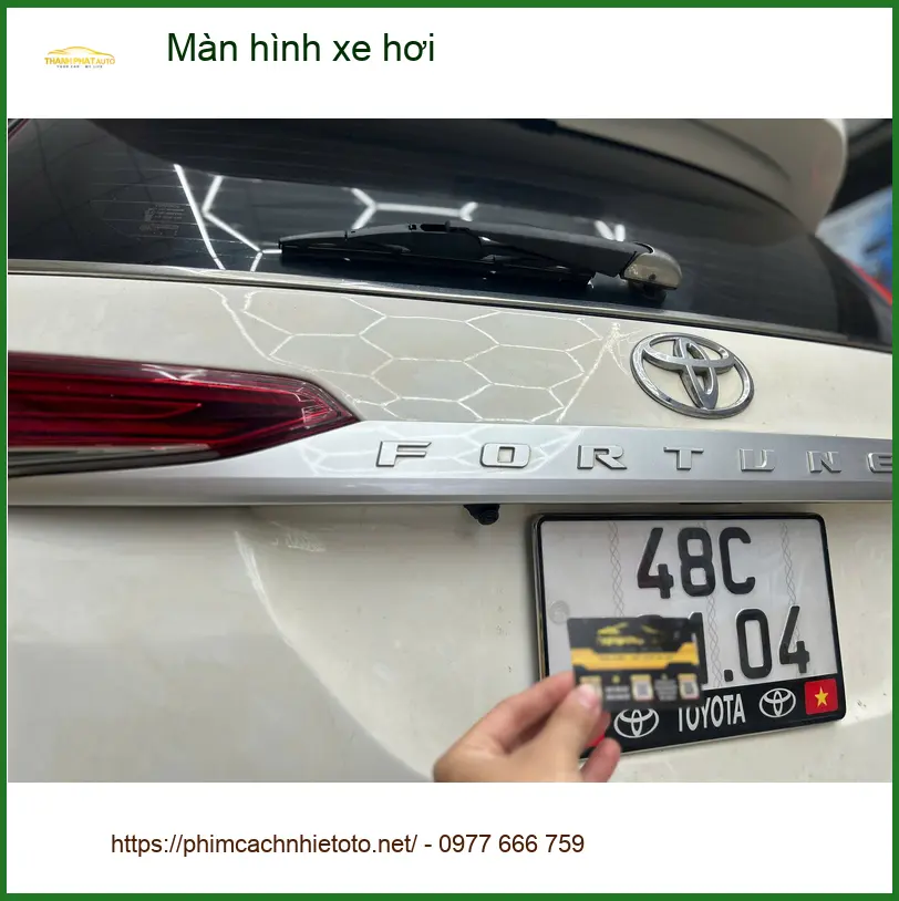 Anh Minh lắp màn hình xe hơi cho Ford Ranger tại Quận 6 vì màn hình zin đã cũ và chậm ảnh thực tế 2