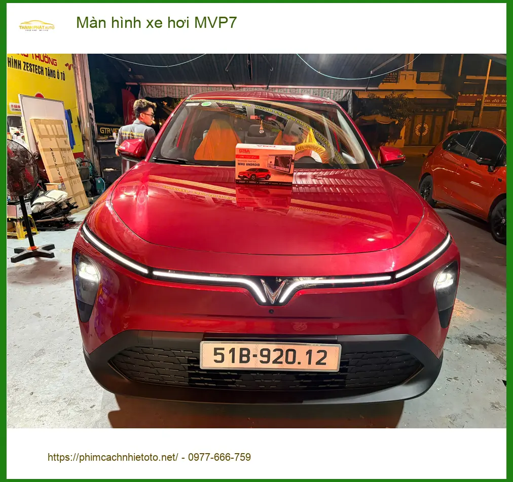 Anh Kiên gắn Màn hình xe hơi MVP7 cho Mazda 3 ở Thủ Đức tiện đường đi làm