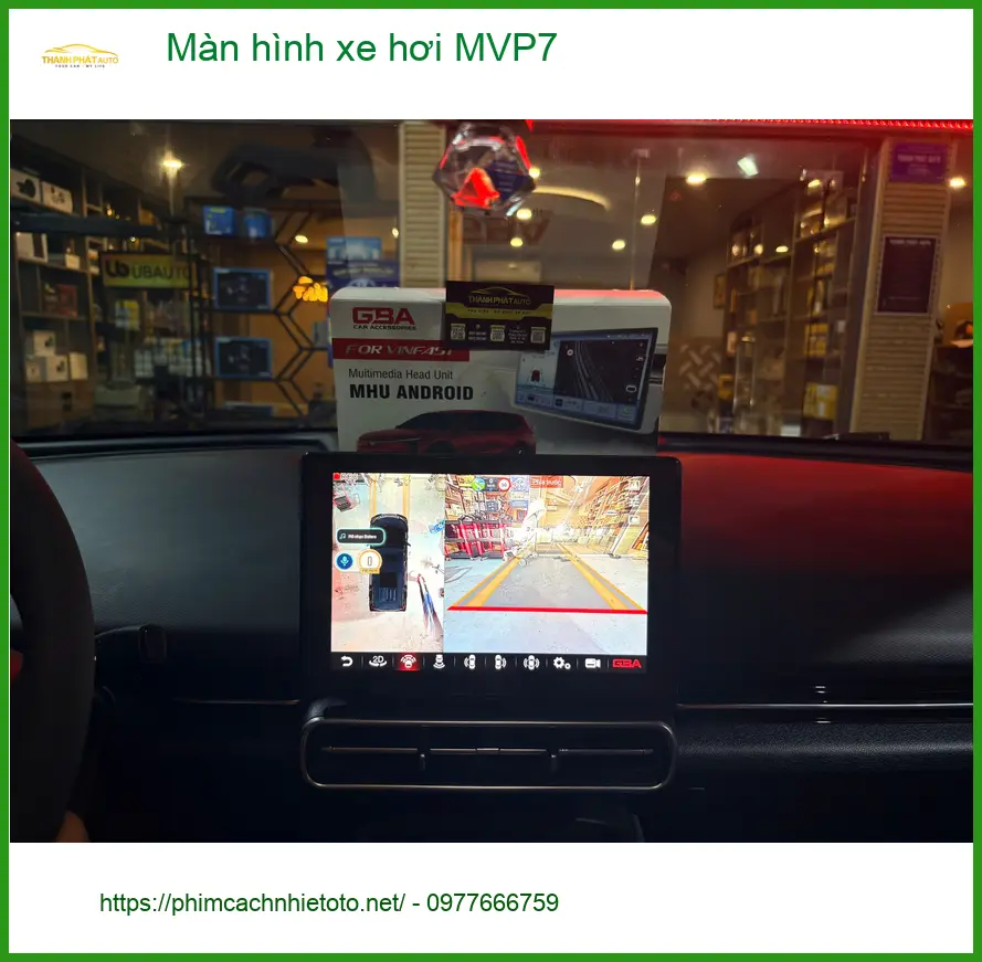 Anh Kiên gắn Màn hình xe hơi MVP7 cho Mazda 3 ở Thủ Đức tiện đường đi làm ảnh thực tế 2