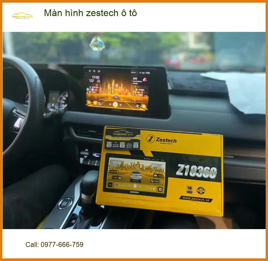 Anh Long nâng cấp màn hình Zestech ô tô cho Hyundai Accent ở Nhà Bè ảnh thực tế 2