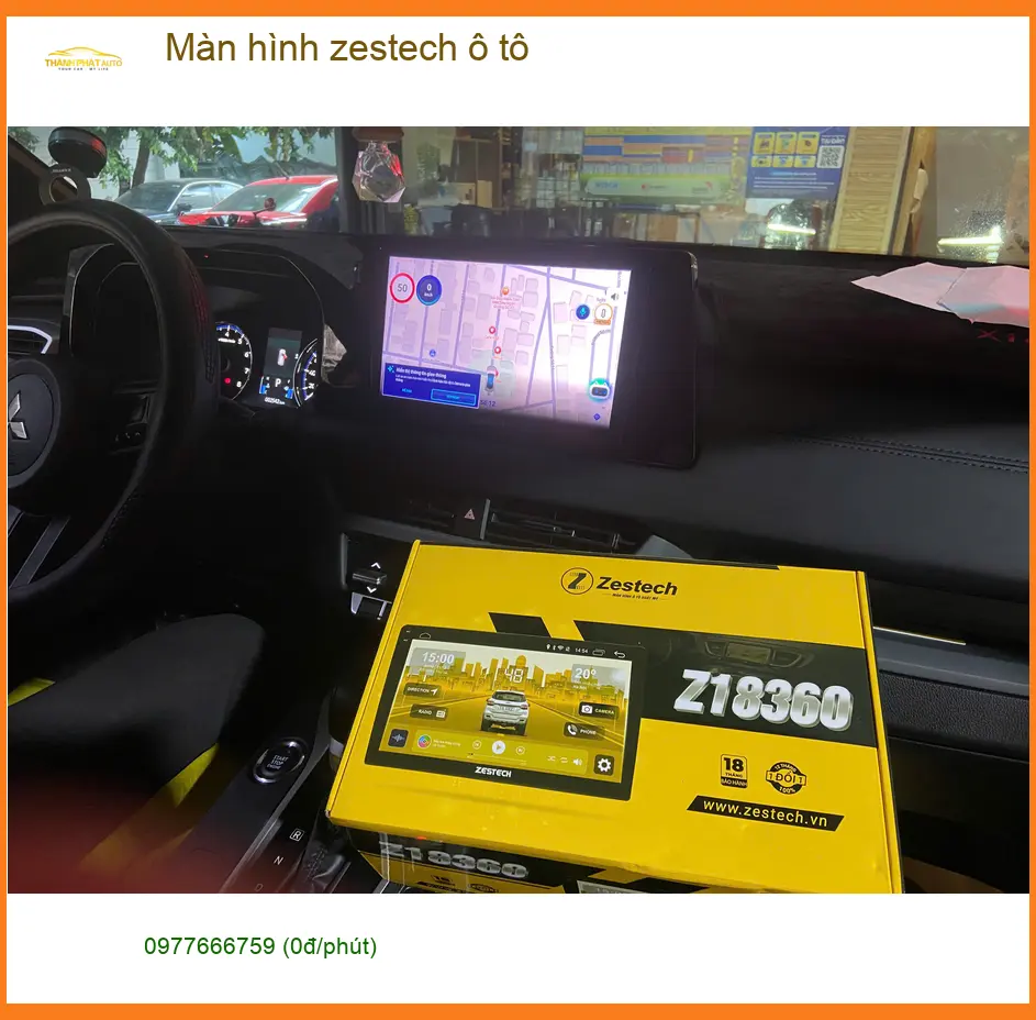 Anh Long nâng cấp màn hình Zestech ô tô cho Hyundai Accent ở Nhà Bè ảnh thực tế 3