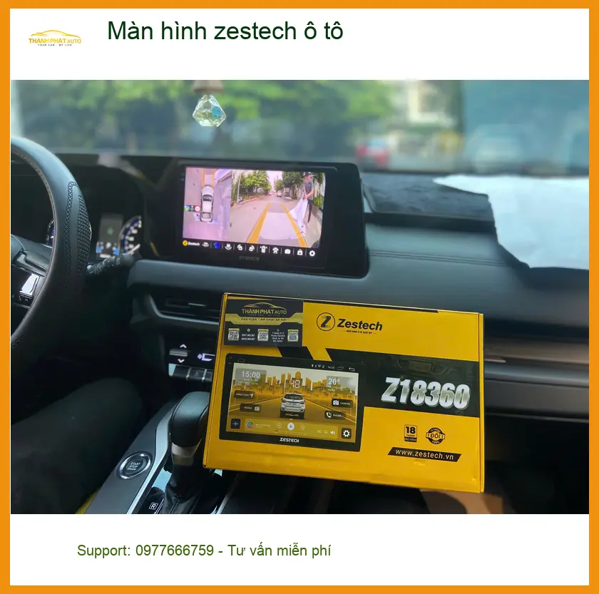 Anh Minh nâng cấp màn hình Zestech ô tô cho Hyundai Accent tại Quận Thủ Đức ảnh thực tế 2