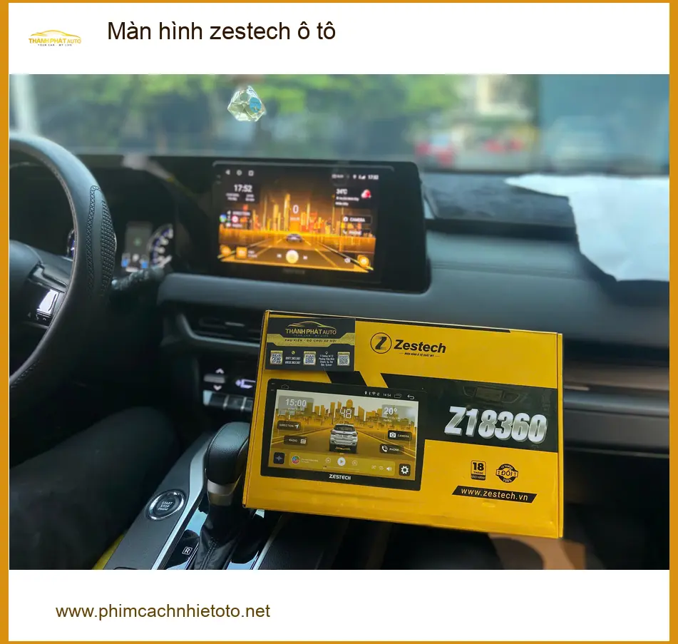 Anh Minh nâng cấp màn hình Zestech ô tô cho Hyundai Accent tại Quận Thủ Đức ảnh thực tế 3