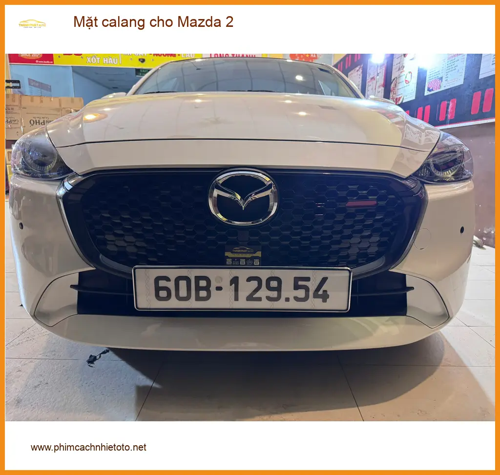 Anh Quốc Trung lắp mặt calang cho Mazda 2 tại Quận 12 để xe trông thể thao hơn ảnh thực tế 4