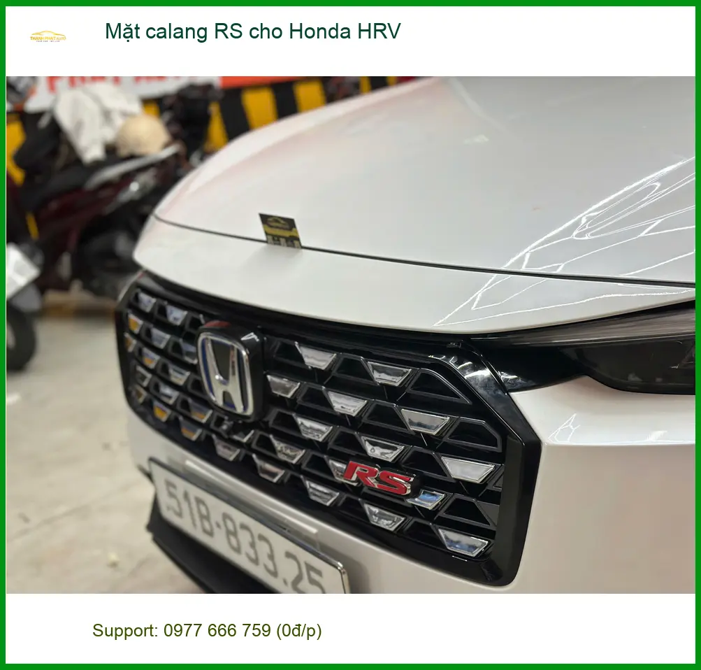 Anh Quang lắp Mặt calang RS cho Honda HRV tại Quận 4 để xe trông thể thao hơn ảnh thực tế 2