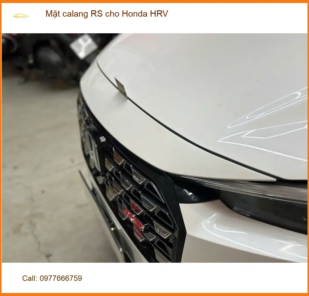 Anh Quang lắp Mặt calang RS cho Honda HRV tại Quận 4 để xe trông thể thao hơn ảnh thực tế 4