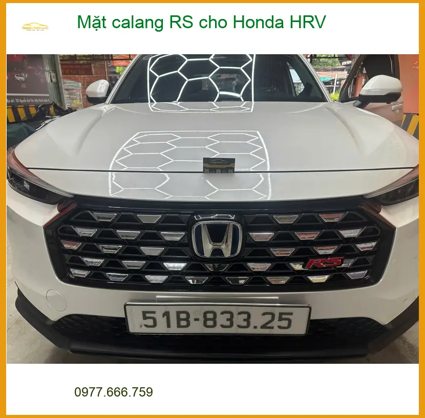 Anh Quang lắp Mặt calang RS cho Honda HRV tại Quận 4 để xe trông thể thao hơn ảnh thực tế 5