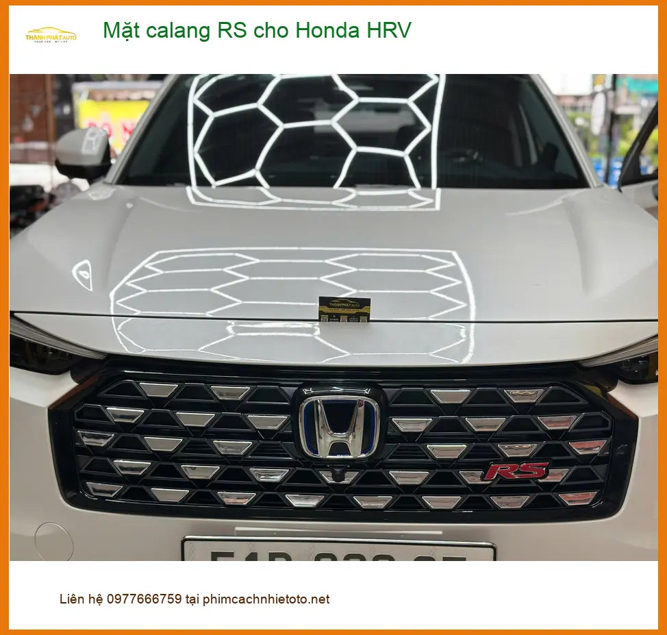 Anh Tùng độ Mặt calang RS cho Honda HRV tại Cần Giờ, xe đẹp hơn ảnh thực tế 5