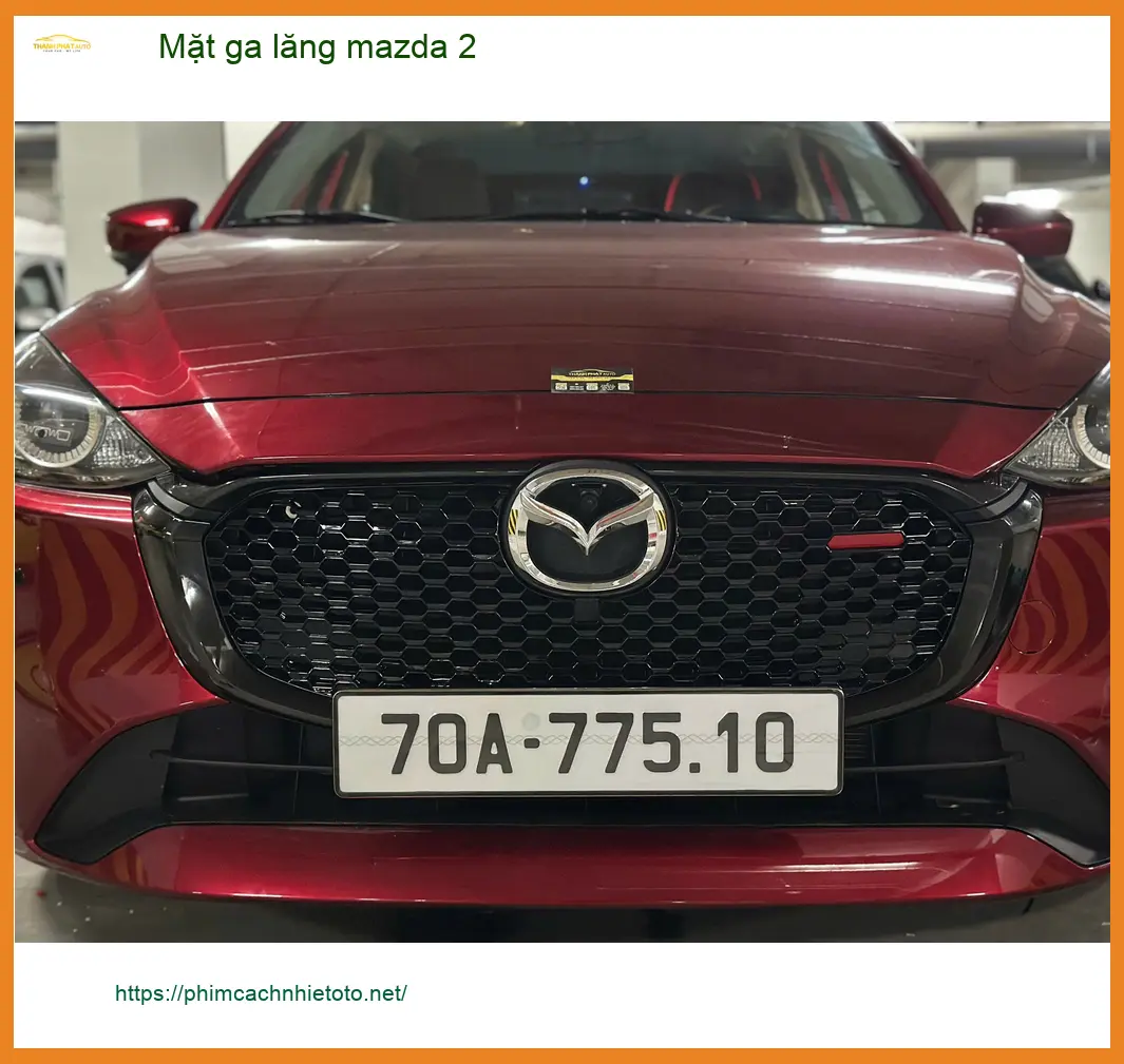 Anh Duy độ Mặt ga lăng Mazda 2 tại Thủ Đức để nâng cấp diện mạo xe ảnh thực tế 4