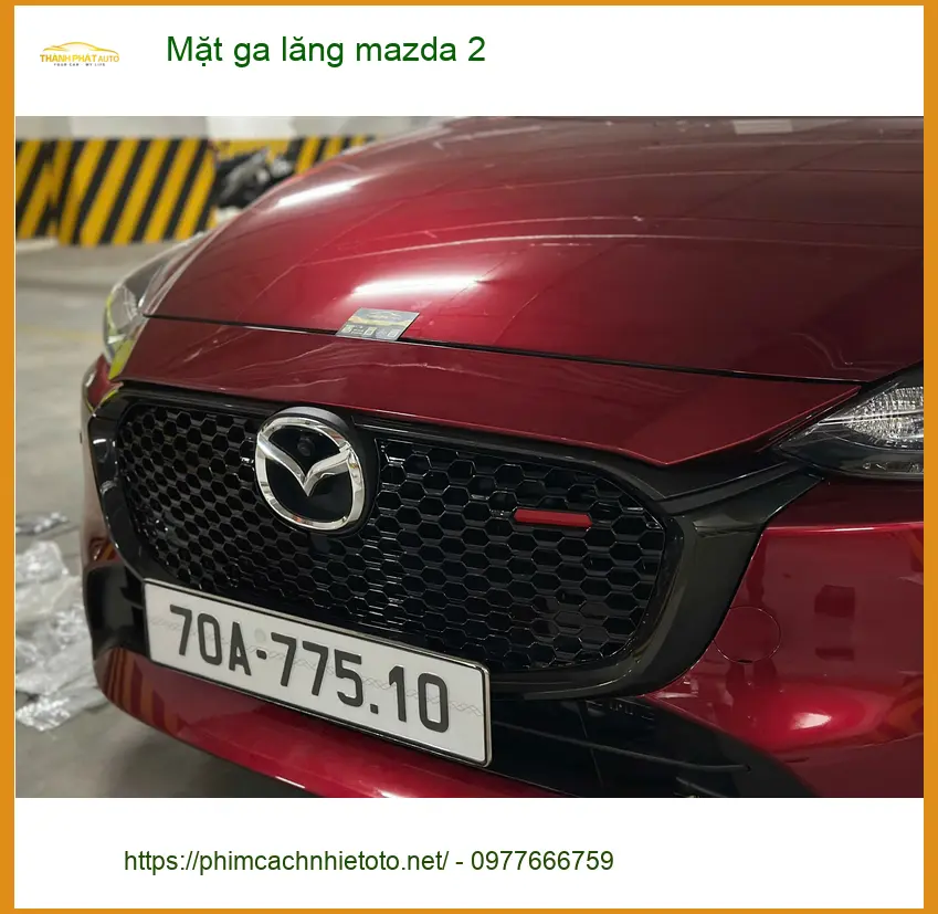 Anh Trọng nâng cấp mặt ga lăng Mazda 2 tại Quận 9 tăng vẻ thể thao ảnh thực tế 2