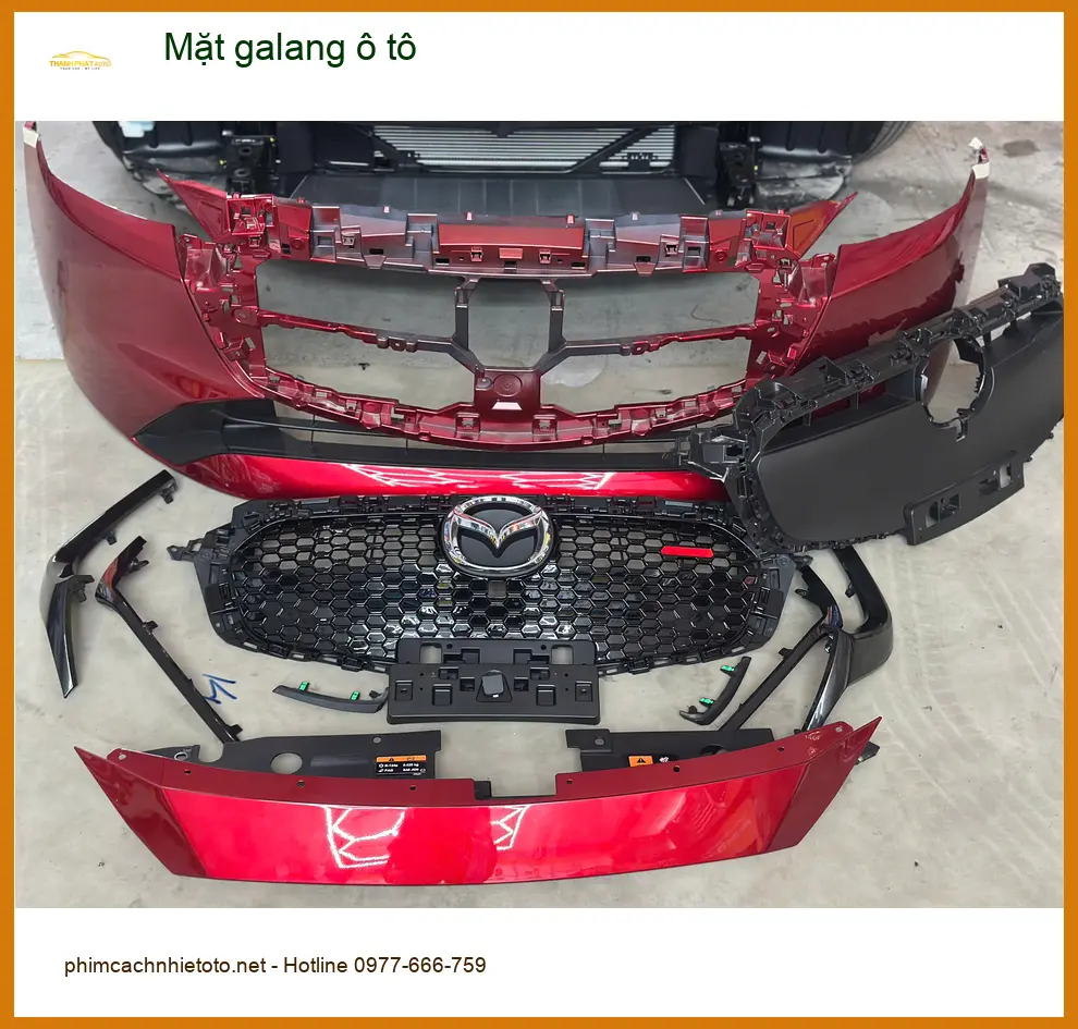 Chị Thảo độ mặt galang ô tô Toyota Camry tại Quận 5 để xe cá tính hơn ảnh thực tế 2