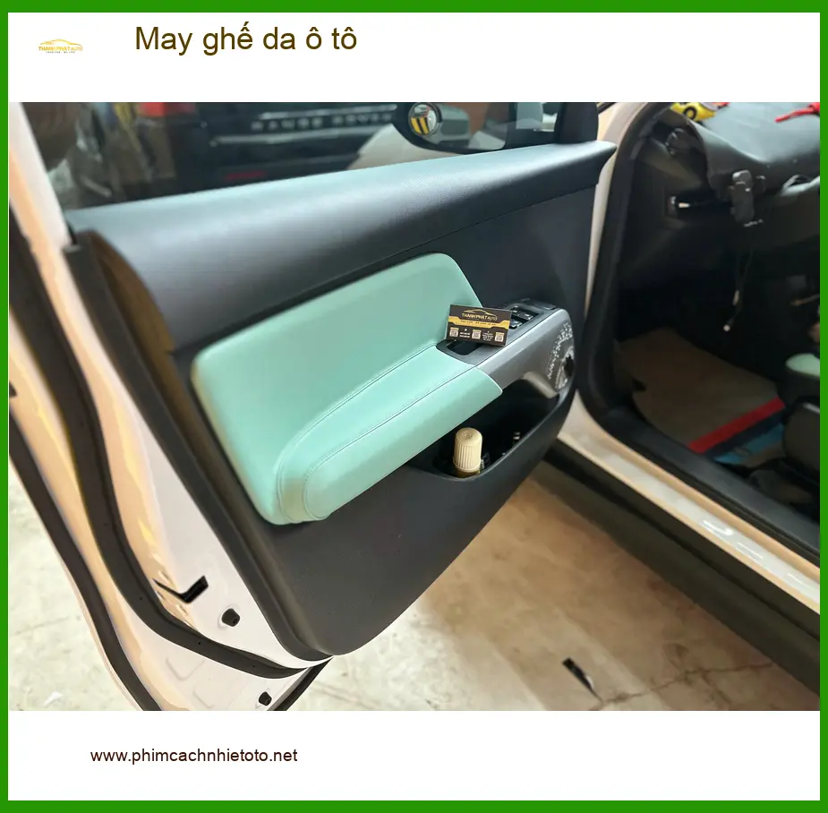 Anh Bình may ghế da ô tô tại Bình Chánh cho Kia Sorento vì nội thất cũ xuống cấp ảnh thực tế 4