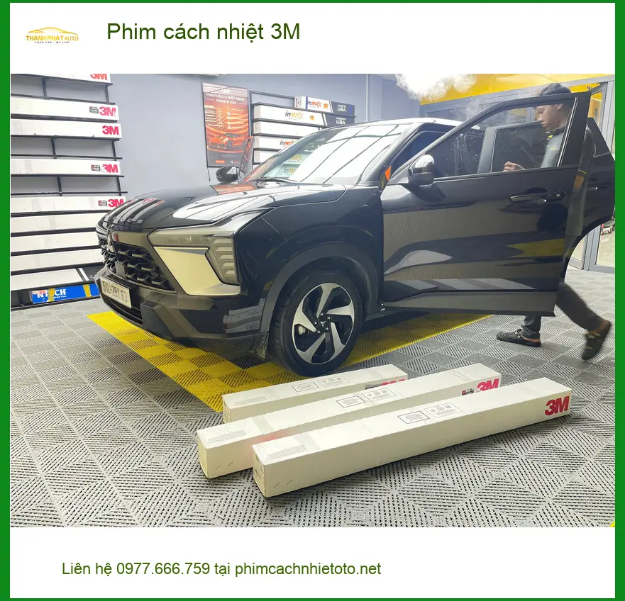 Anh Bách dán phim cách nhiệt 3M cho Honda CRV tại Quận Tân Bình ảnh thực tế 4