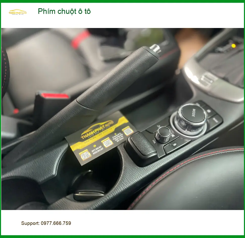 Anh Trường gắn phím chuột ô tô cho Hyundai i10 tại Tân Bình, tiện lợi khi lái xe ảnh thực tế 3
