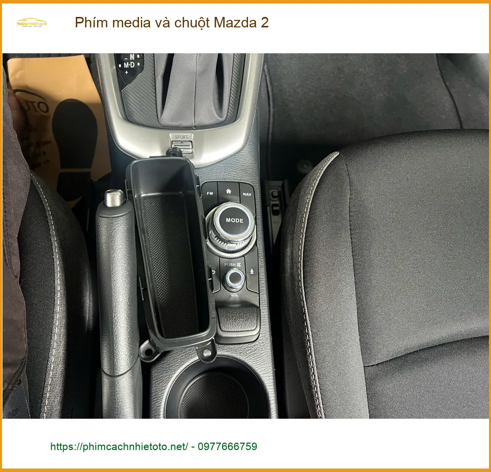 Anh Khải nâng cấp phím media, chuột Mazda 2 Quận Tân Phú ảnh thực tế 2