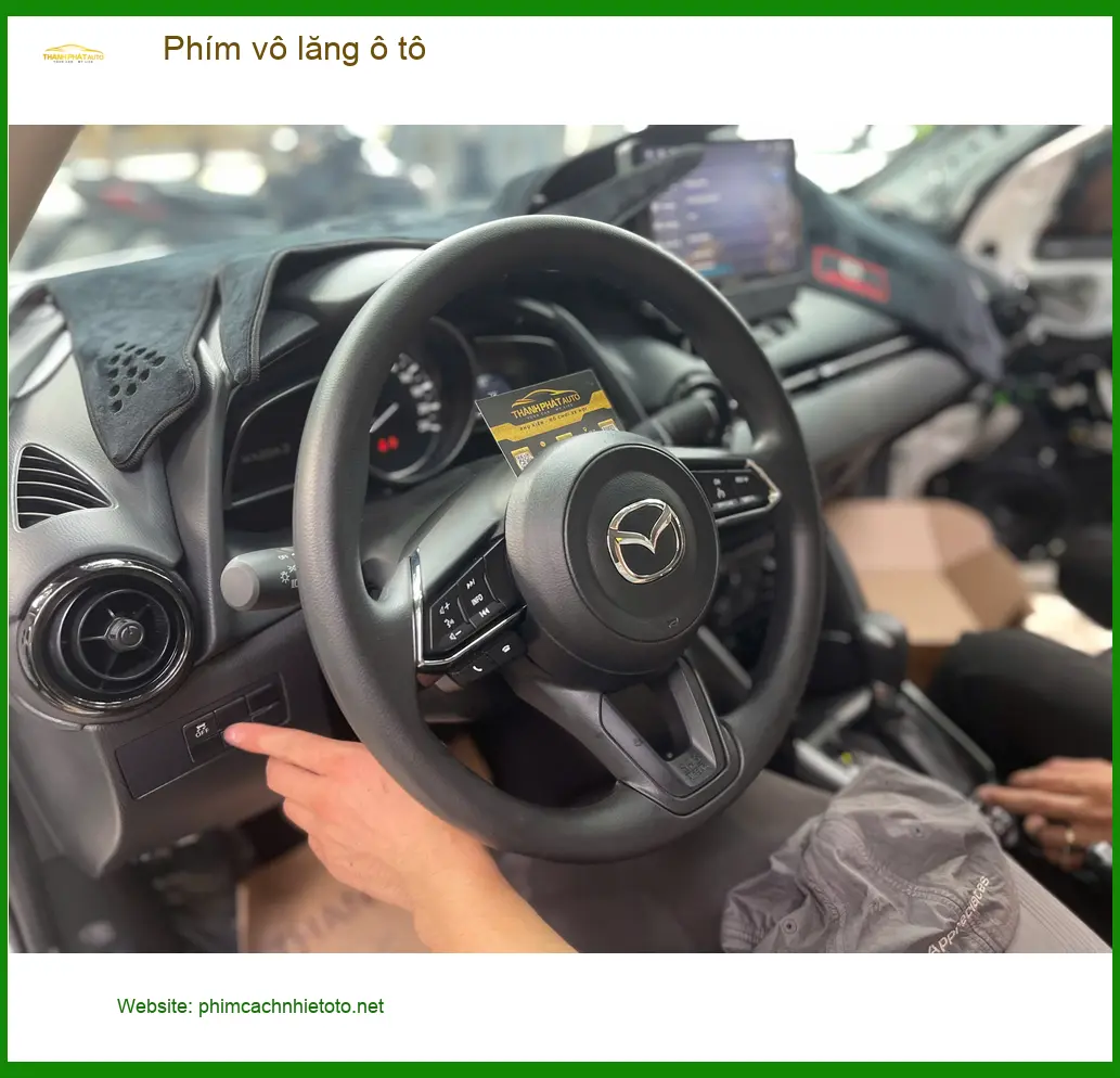 Anh Minh lắp Phím vô lăng ô tô Hyundai Accent tại Cần Giờ để tiện thao tác ảnh thực tế 2