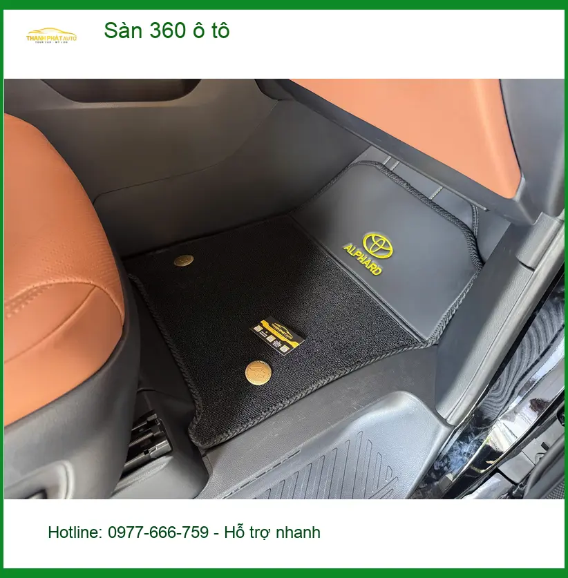 Chị Thảo lắp Sàn 360 ô tô cho Hyundai Accent ở Quận Phú Nhuận để nội thất sang hơn