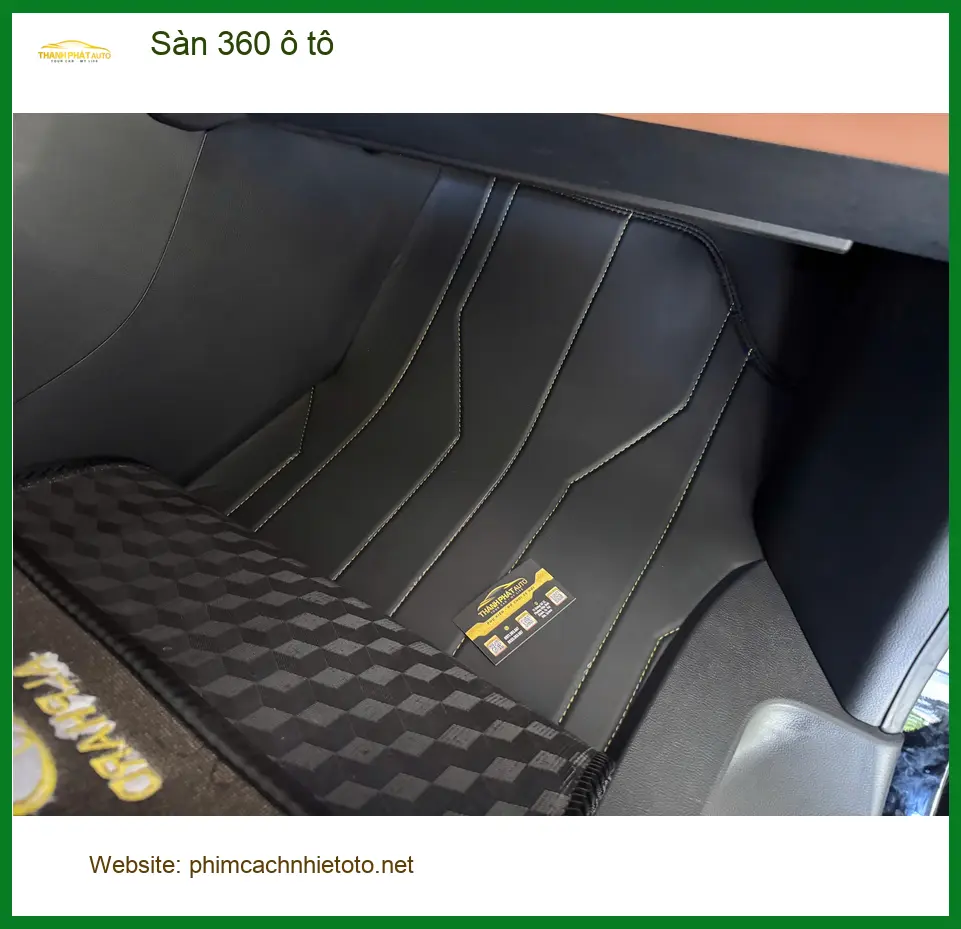 Chị Thảo lắp Sàn 360 ô tô cho Hyundai Accent ở Quận Phú Nhuận để nội thất sang hơn ảnh thực tế 2