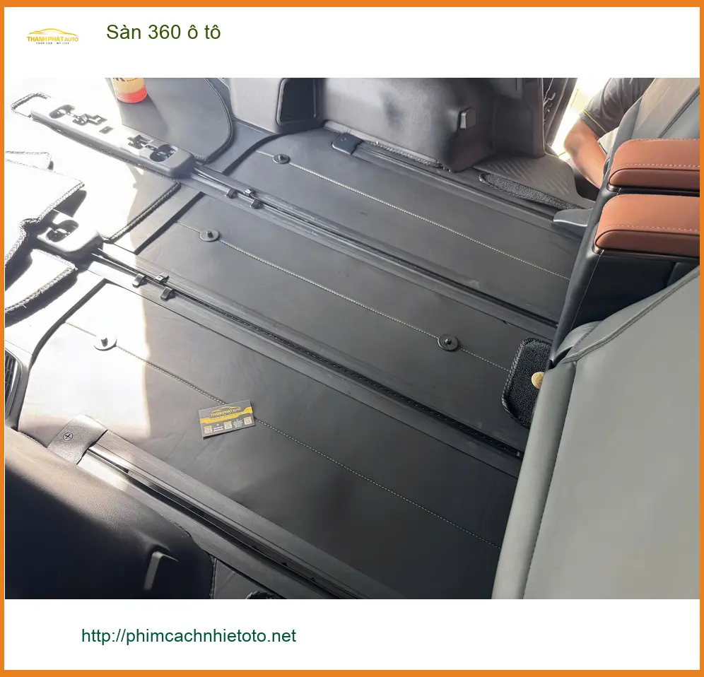 Chị Thảo lắp Sàn 360 ô tô cho Hyundai Accent ở Quận Phú Nhuận để nội thất sang hơn ảnh thực tế 4