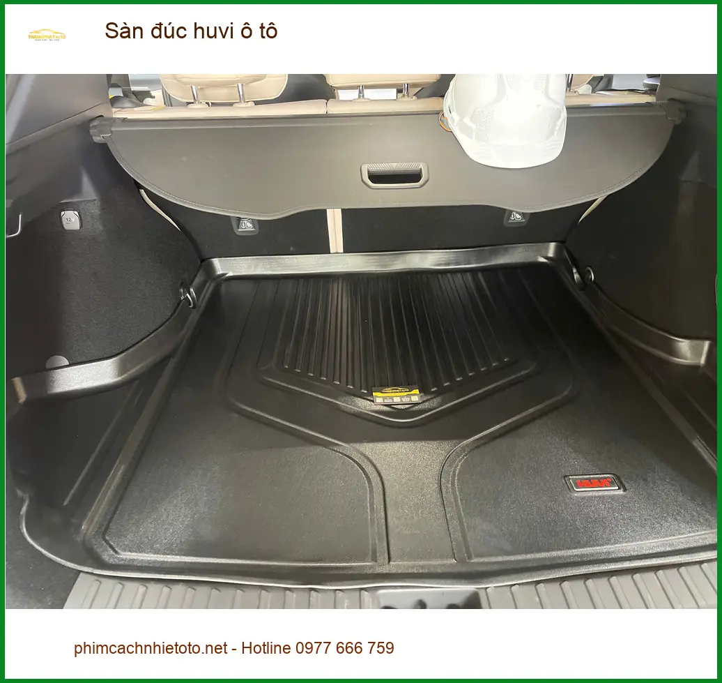 Anh Long lắp sàn đúc huvi ô tô Honda CRV tại Quận 2 cho nội thất sạch sẽ ảnh thực tế 2