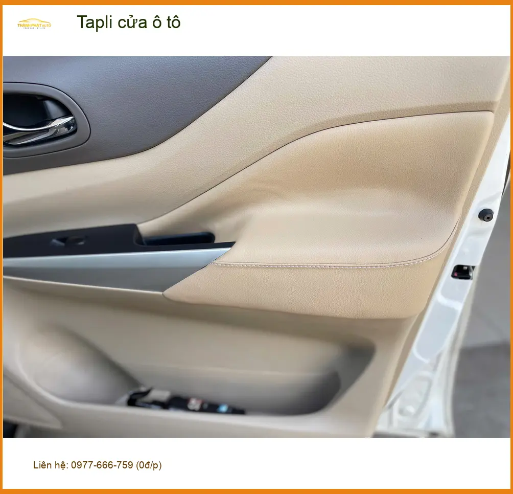 Anh Quang Minh bọc tapli cửa ô tô Hyundai Accent tại Quận 9 để nội thất mới mẻ hơn ảnh thực tế 2
