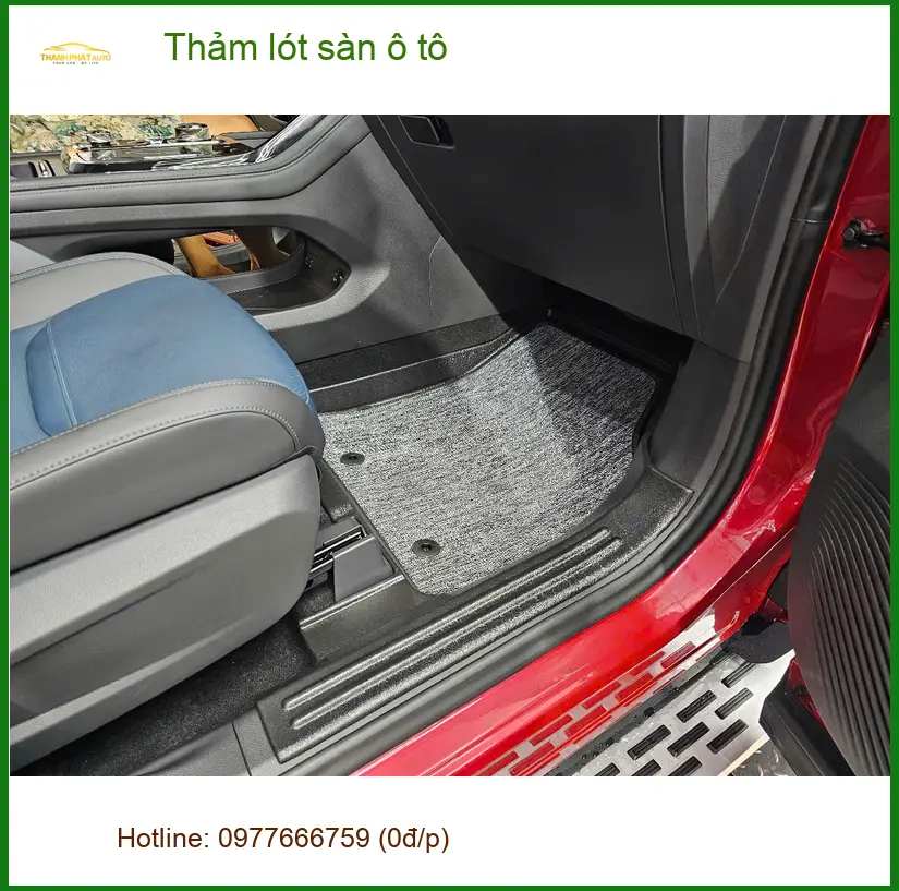 Bác Cường thay thảm lót sàn ô tô Hyundai Accent tại Quận Tân Bình để bảo vệ sàn xe ảnh thực tế 2