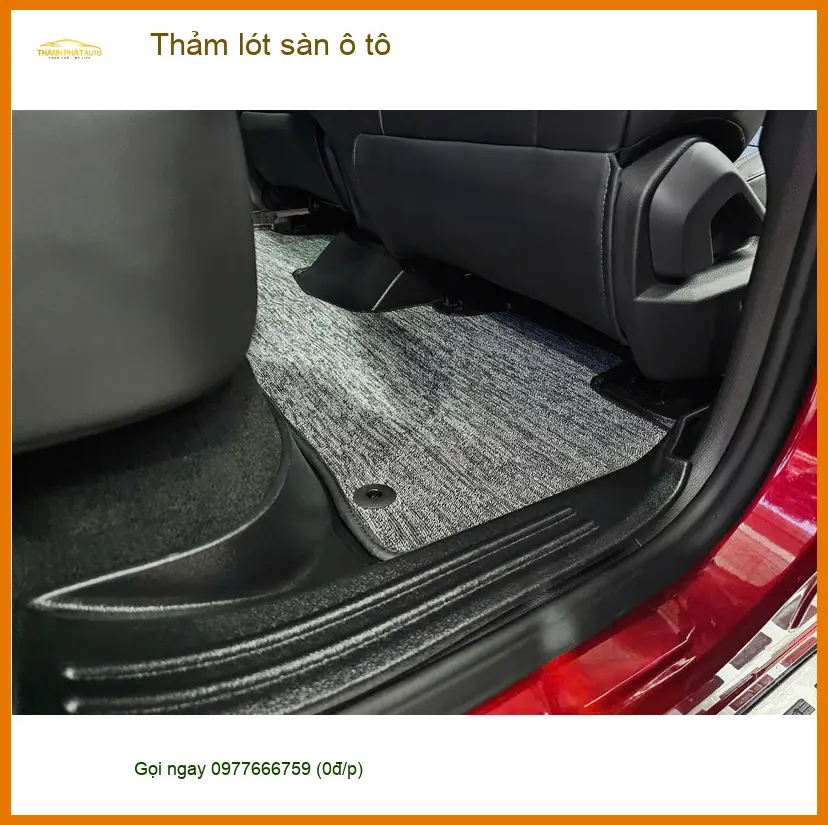 Bác Cường thay thảm lót sàn ô tô Hyundai Accent tại Quận Tân Bình để bảo vệ sàn xe ảnh thực tế 4