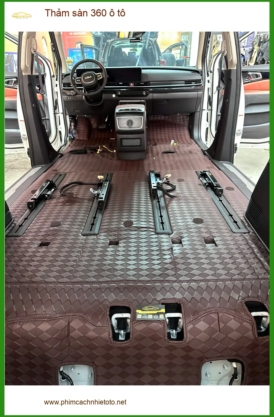 Anh Khải lắp thảm sàn 360 ô tô Hyundai Creta tại Quận Tân Phú ảnh thực tế 3