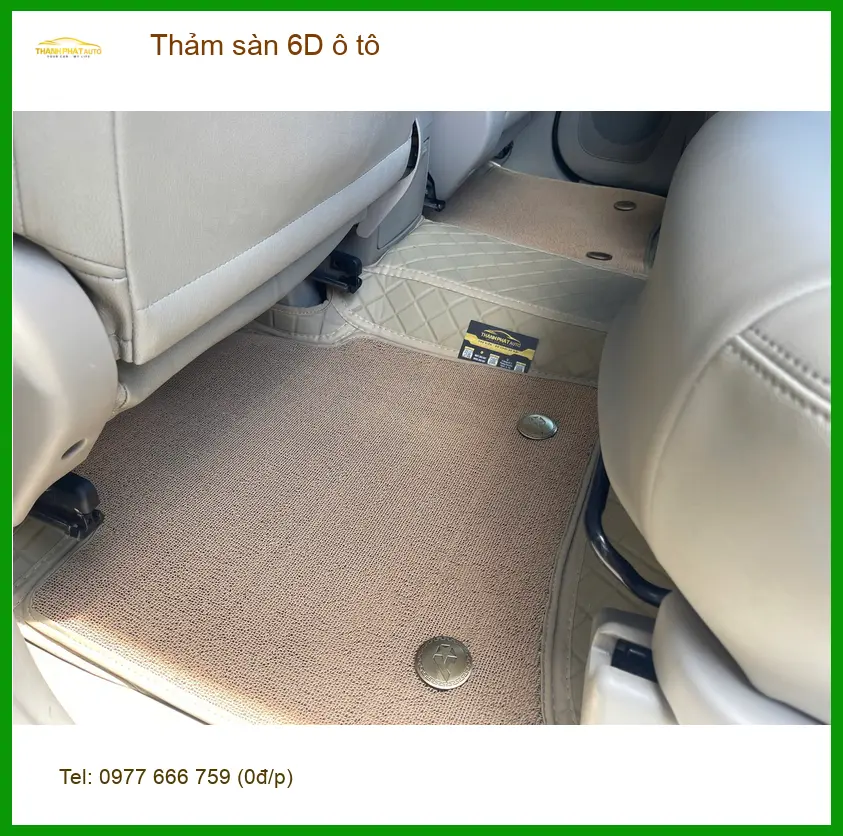 Anh Lâm lắp Thảm sàn 6D ô tô Kia K3 Quận 9 để nội thất sạch đẹp ảnh thực tế 2