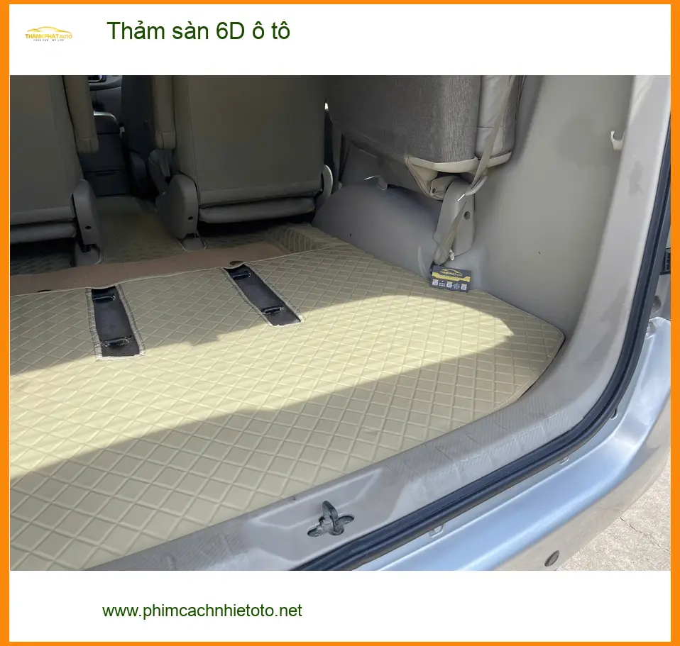 Anh Lâm lắp Thảm sàn 6D ô tô Kia K3 Quận 9 để nội thất sạch đẹp ảnh thực tế 3