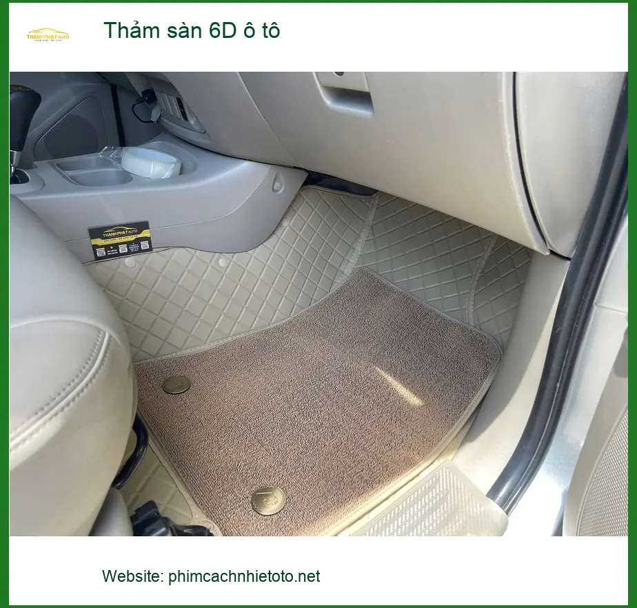 Anh Khang lắp thảm sàn 6D ô tô cho Hyundai Creta tại Quận 12 để nội thất luôn sạch đẹp ảnh thực tế 2