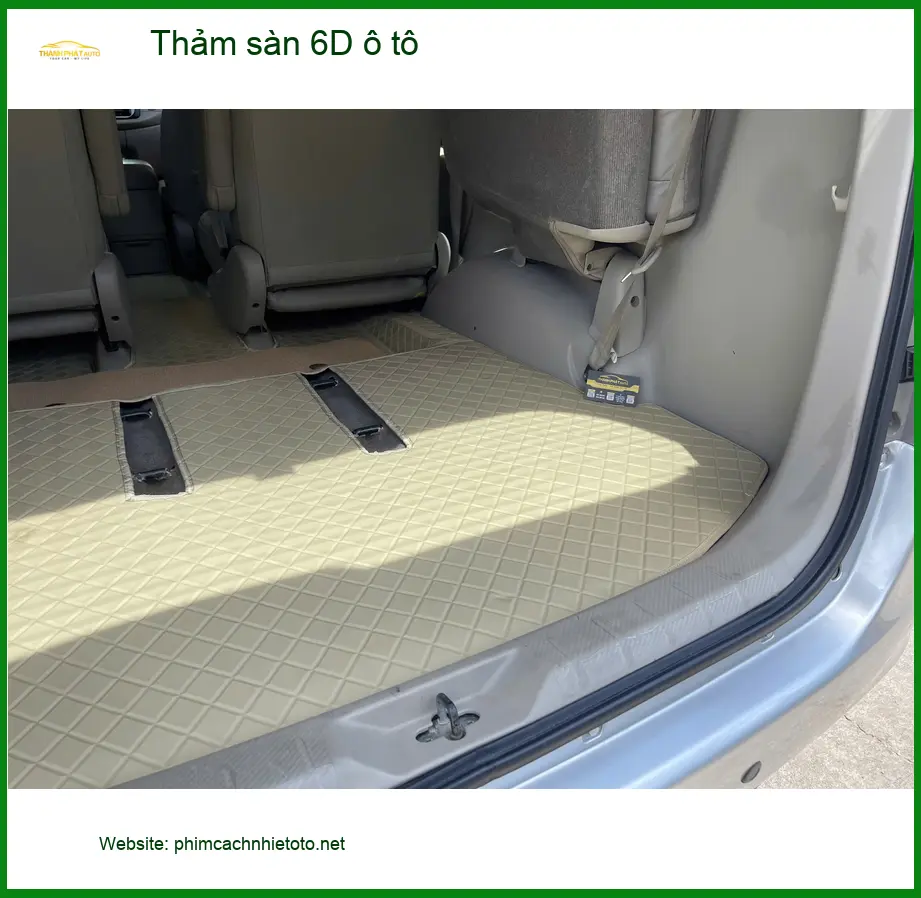 Anh Khang lắp thảm sàn 6D ô tô cho Hyundai Creta tại Quận 12 để nội thất luôn sạch đẹp ảnh thực tế 3